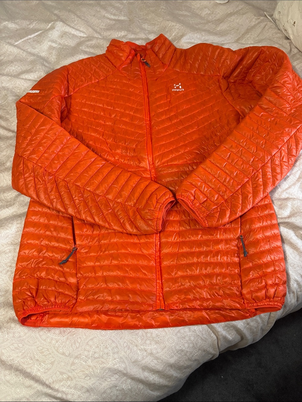 Haglofs Mens Lightweight Insulated Jacket - Vibrant Orange